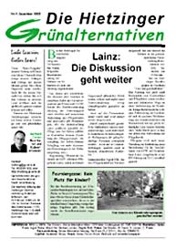 Die Hietzinger Grünalternativen Dezember 2003